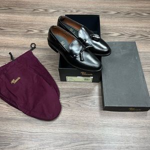 NEW Allen Edmonds Grayson Black Tassel Loafers 9 D